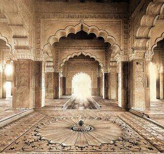 Delhi Fort 1926-Enhanced-Colorized