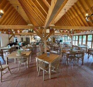 Inside the Garden Terrace Tea Room