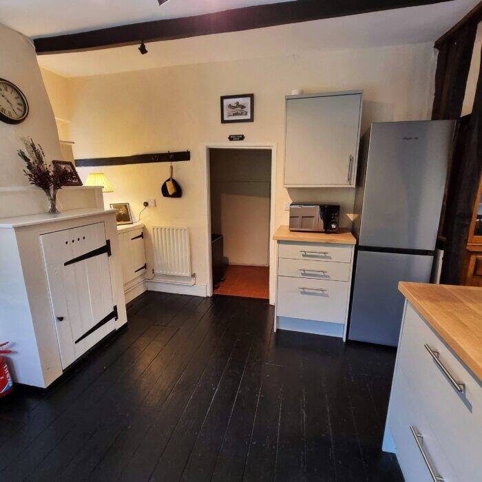 Kitchen Fridge Microwave