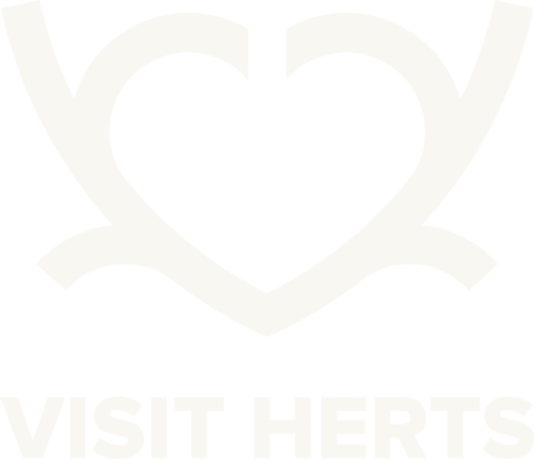 Visit Herts logo on Knebworth house footer