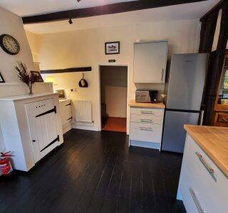 Kitchen Fridge Microwave